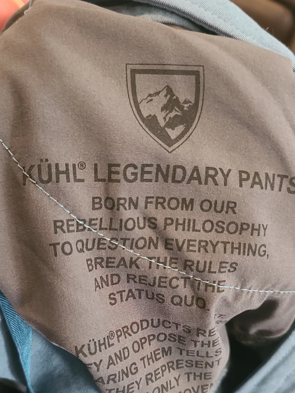 Kuhl Legendary pants womens 8 straight leg hiking outdoor